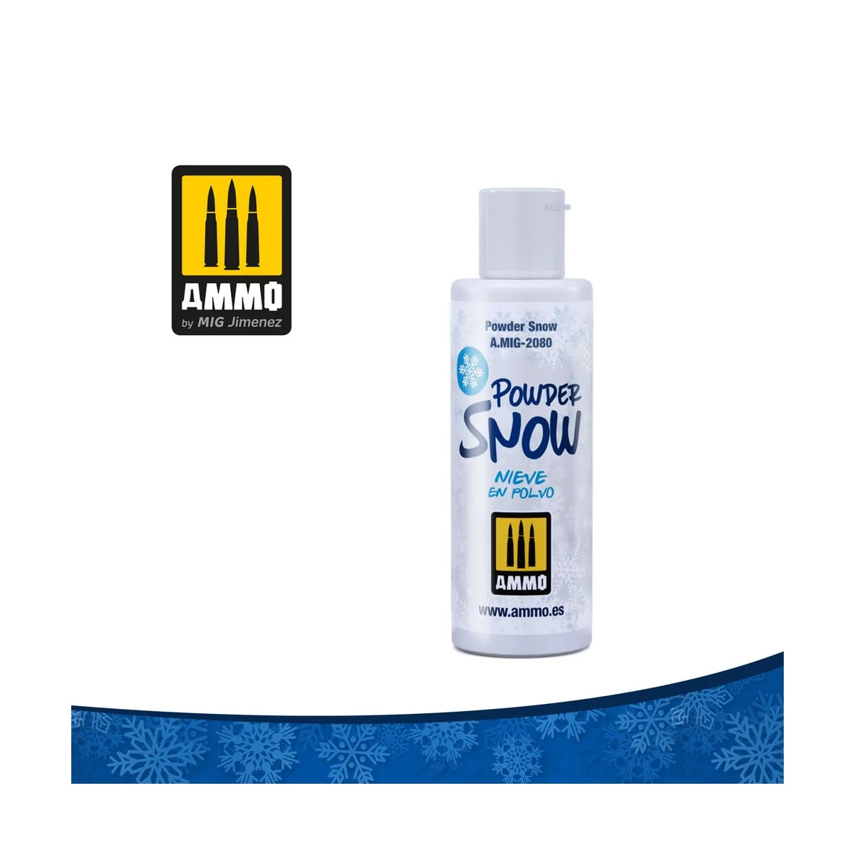 Powder Snow (60mL) - AMMO by MIG Jimenez A.MIG-2080