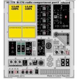 B-17G radio compartment S.A. f.HK Models, 1/32 - Eduard Accessories...