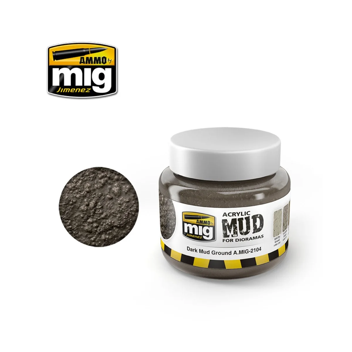 Dark Mud Ground - AMMO by MIG Jimenez A.MIG-2104 Dark Mud Ground - AMMO by MIG Jimenez A.MIG-2104