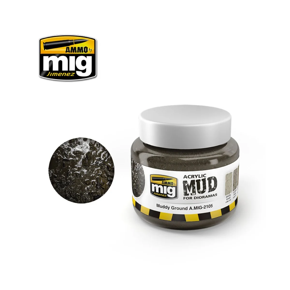 Muddy Ground - AMMO by MIG Jimenez A.MIG-2105 Muddy Ground - AMMO by MIG Jimenez A.MIG-2105
