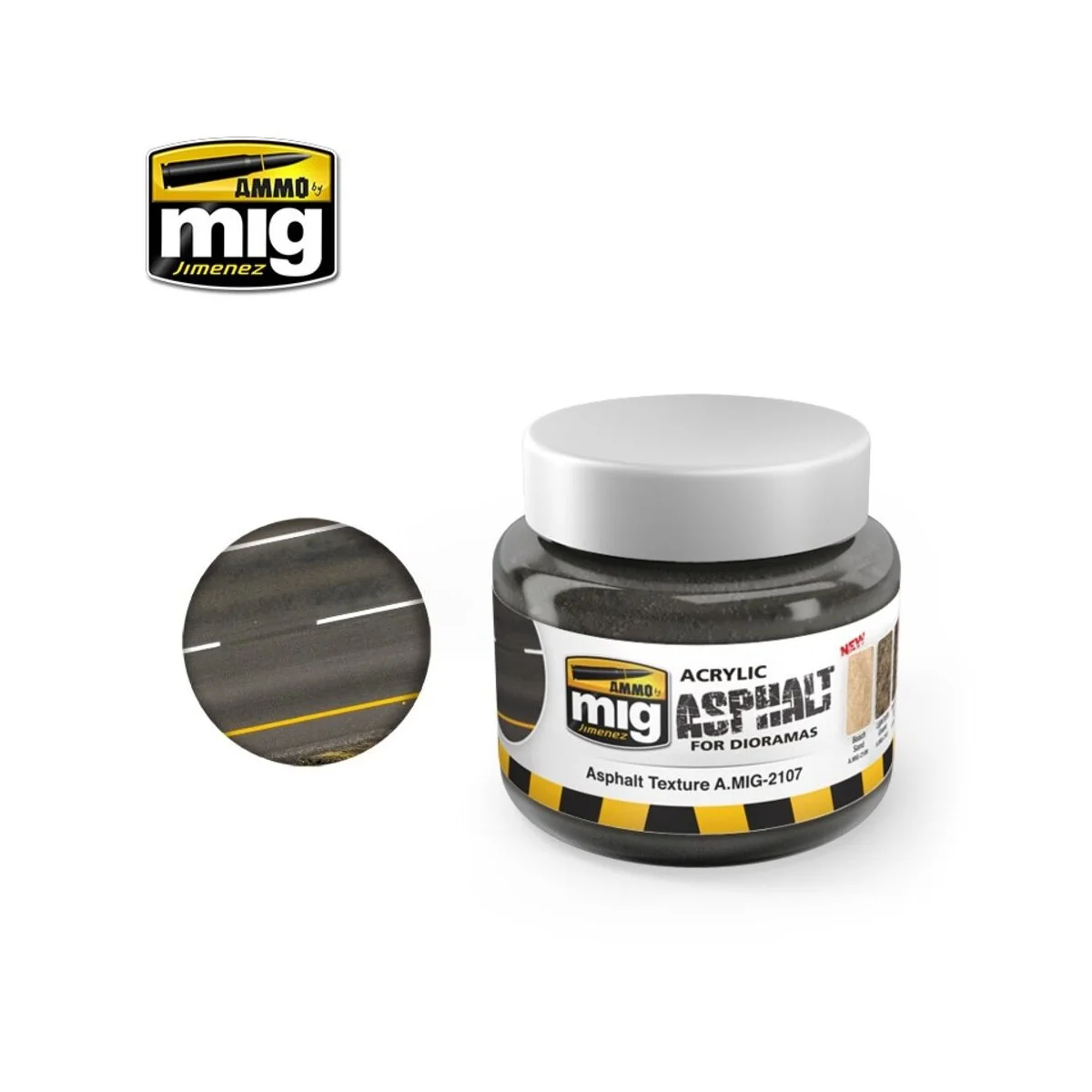 Asphalt Ground - AMMO by MIG Jimenez A.MIG-2107 Asphalt Ground - AMMO by MIG Jimenez A.MIG-2107