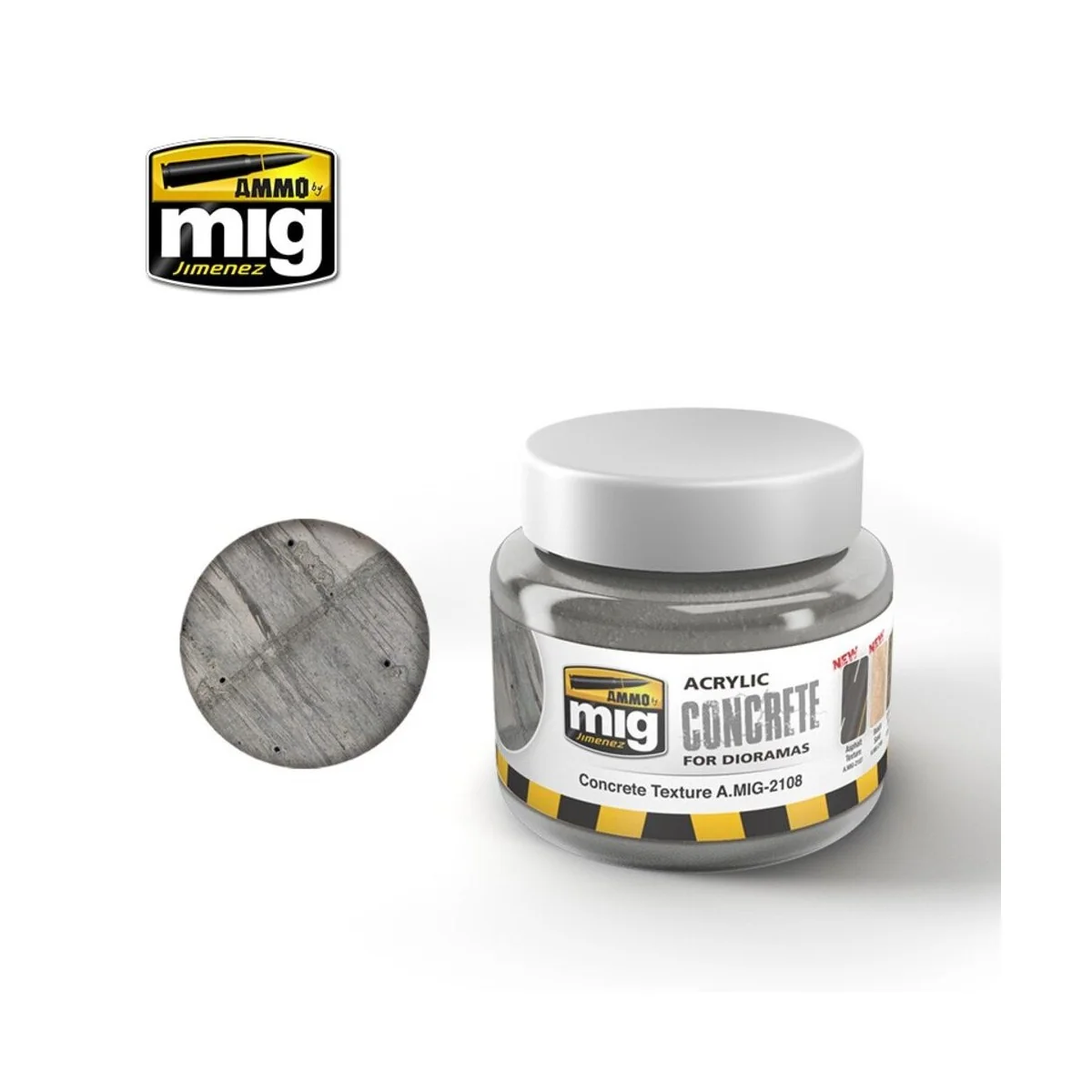 Concrete Texture - AMMO by MIG Jimenez A.MIG-2108