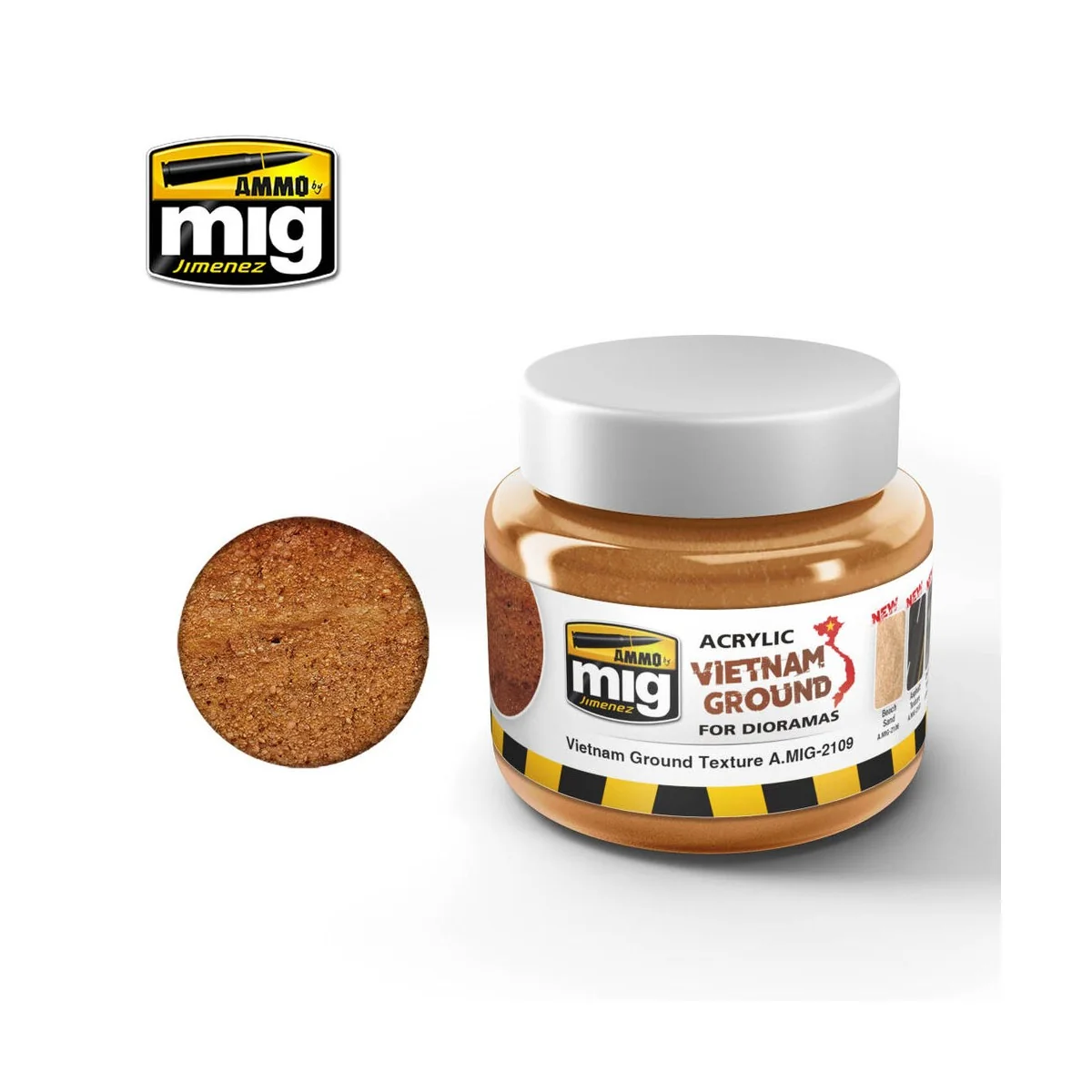 Vietnam Ground - AMMO by MIG Jimenez A.MIG-2109 Vietnam Ground - AMMO by MIG Jimenez A.MIG-2109