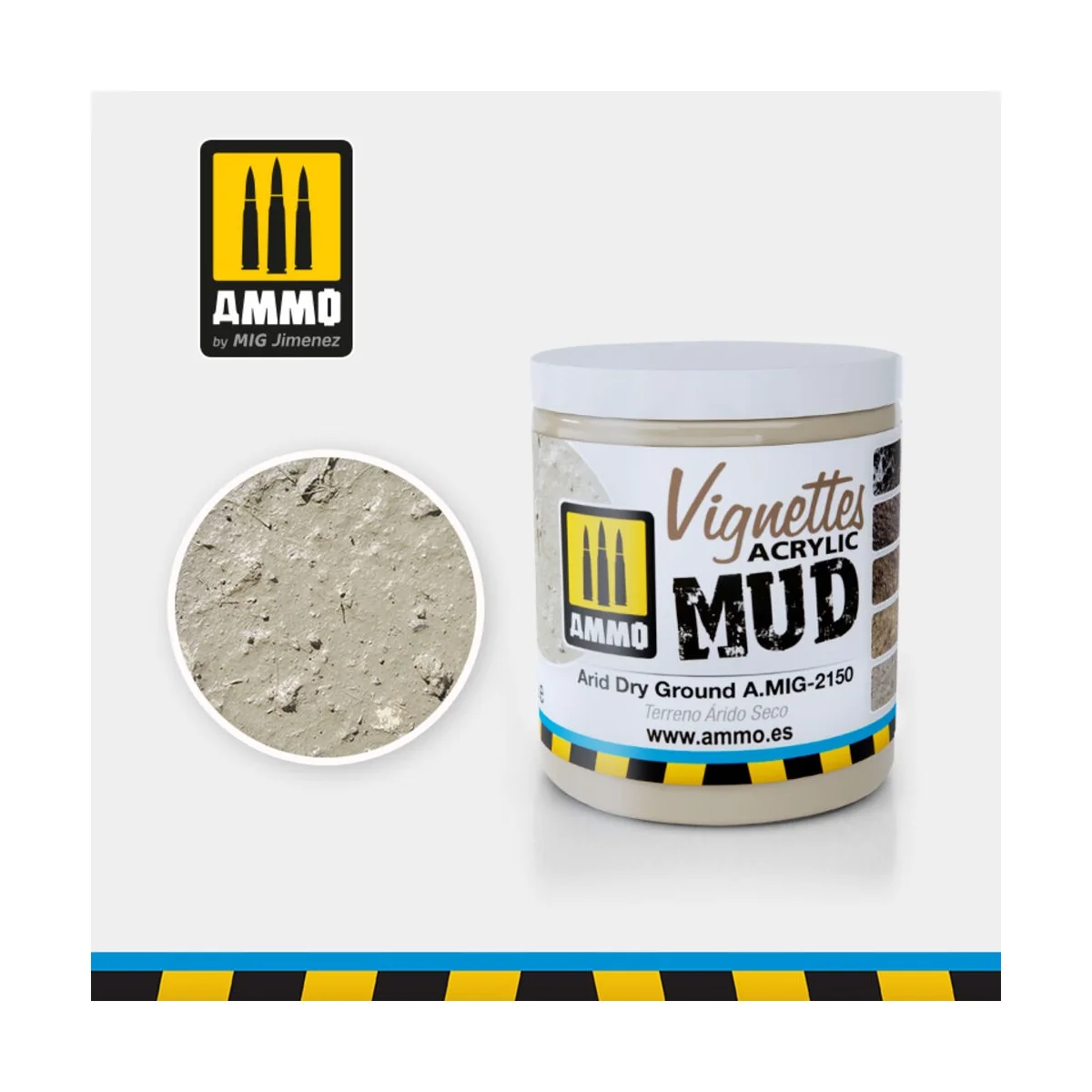 VIGNETTES Arid Dry Ground - AMMO by MIG Jimenez A.MIG-2150