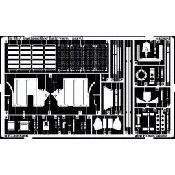 Deutscher Jagdpanther Spätere Version Fotoätzsatz, 1/35 - Eduard Ac...