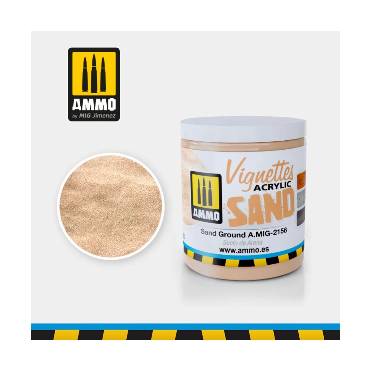 VIGNETTES Sand Ground - AMMO by MIG Jimenez A.MIG-2156 VIGNETTES Sand Ground - AMMO by MIG Jimenez A.MIG-2156