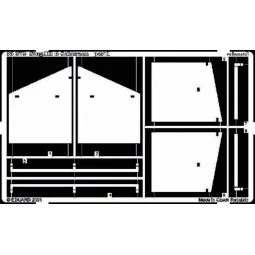 Schurzen Stug. III Ausf. G Schützen Fotoätzsatz, 1/35 - Eduard Acce...