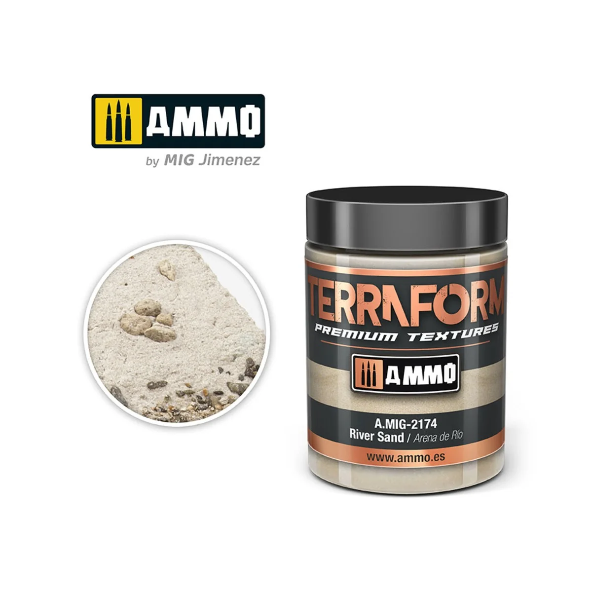 TERRAFORM River Sand - AMMO by MIG Jimenez A.MIG-2174