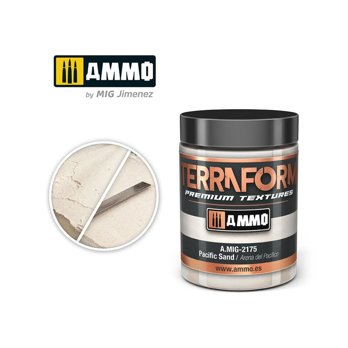 TERRAFORM Pacific Sand - AMMO by MIG Jimenez A.MIG-2175 TERRAFORM Pacific Sand - AMMO by MIG Jimenez A.MIG-2175