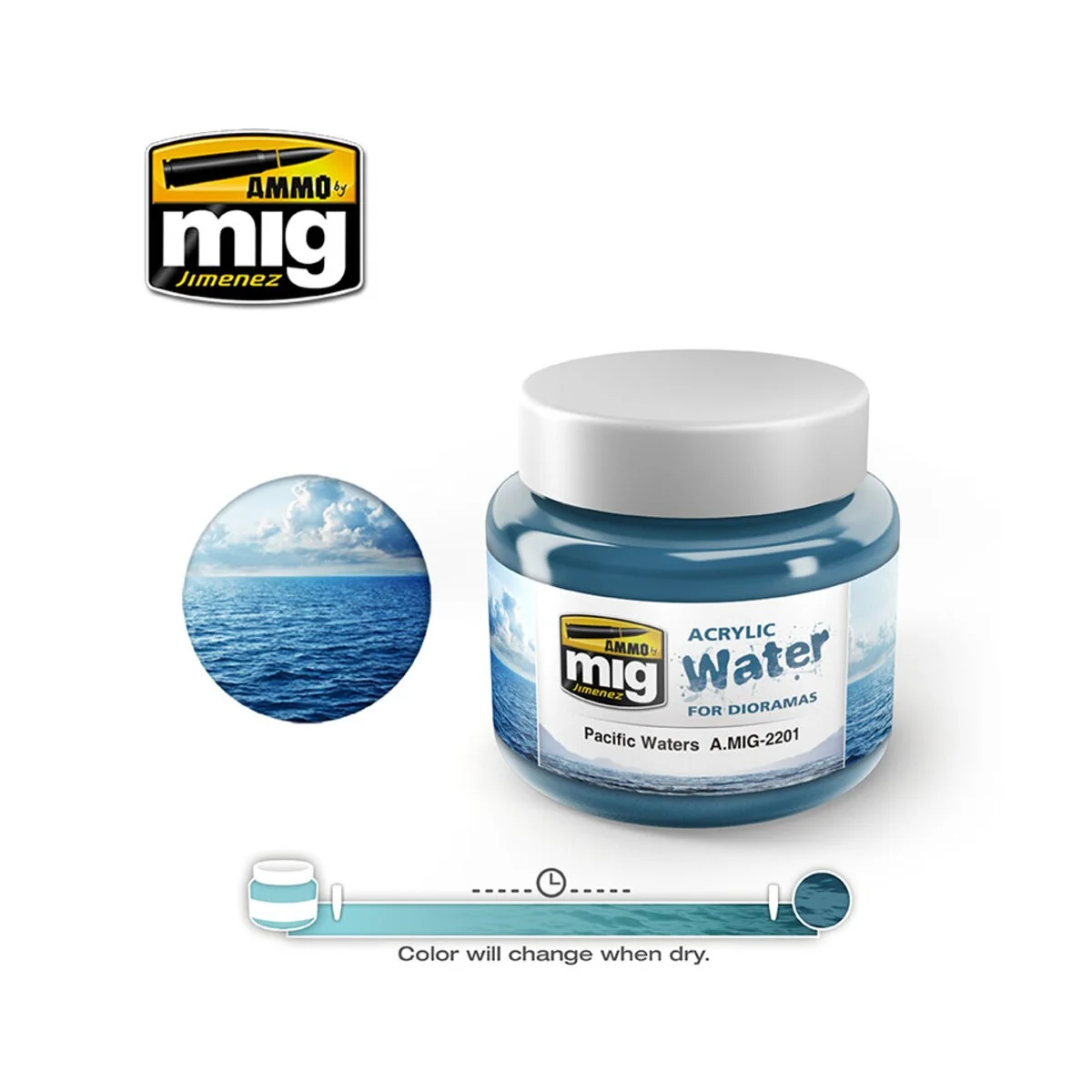 Pacific Waters - AMMO by MIG Jimenez A.MIG-2201