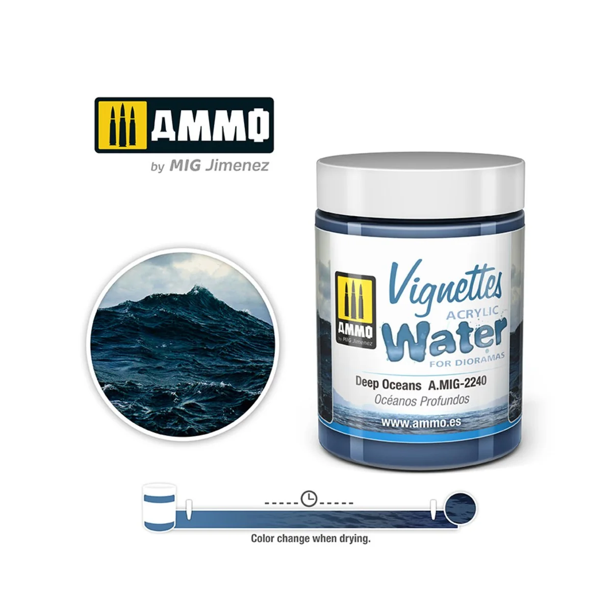 Deep Oceans - AMMO by MIG Jimenez A.MIG-2240