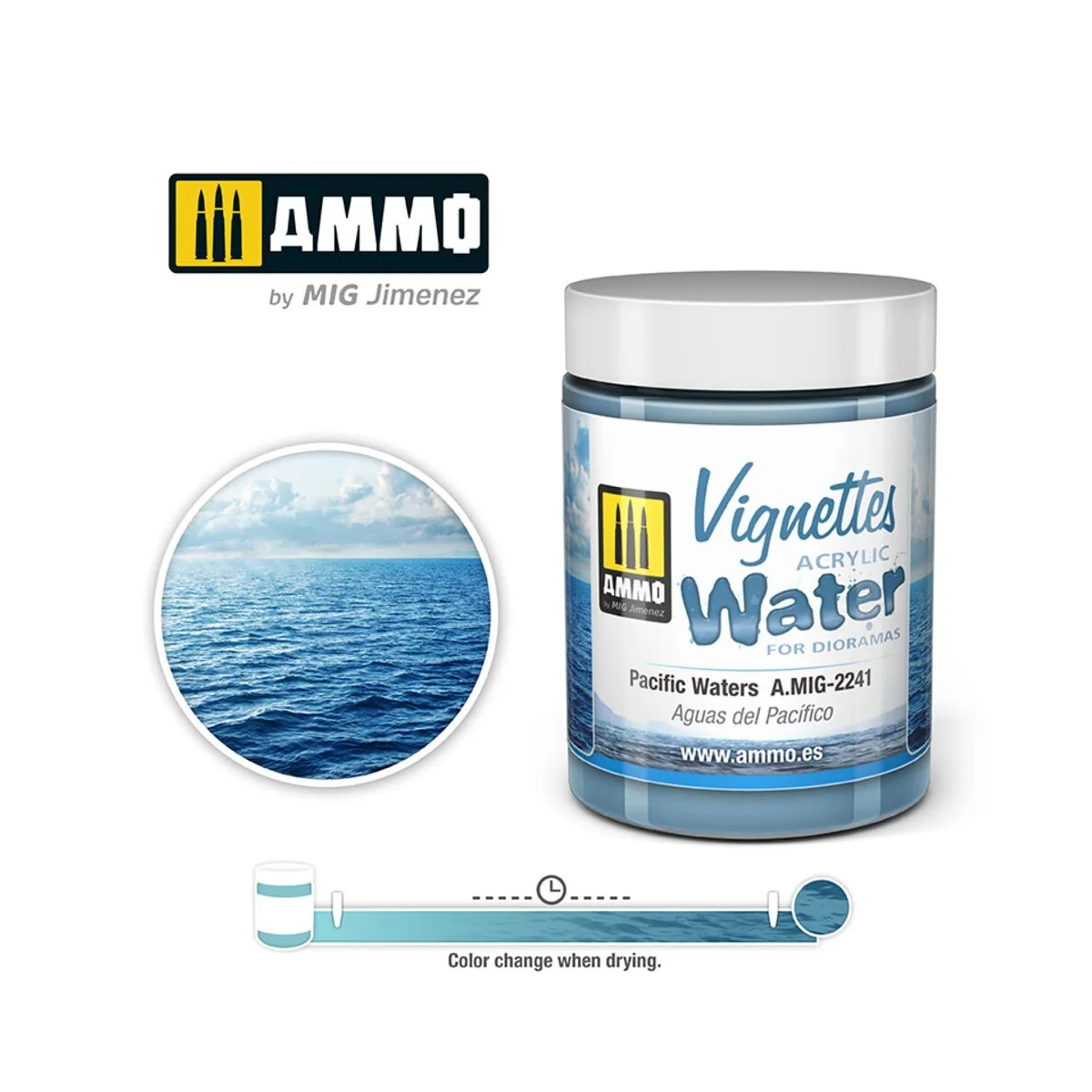 Pacific Waters - AMMO by MIG Jimenez A.MIG-2241