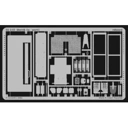 Horch 1a mit 20 mm Flak 38 Fotoätzsatz, 1/35 - Eduard Accessories 3...