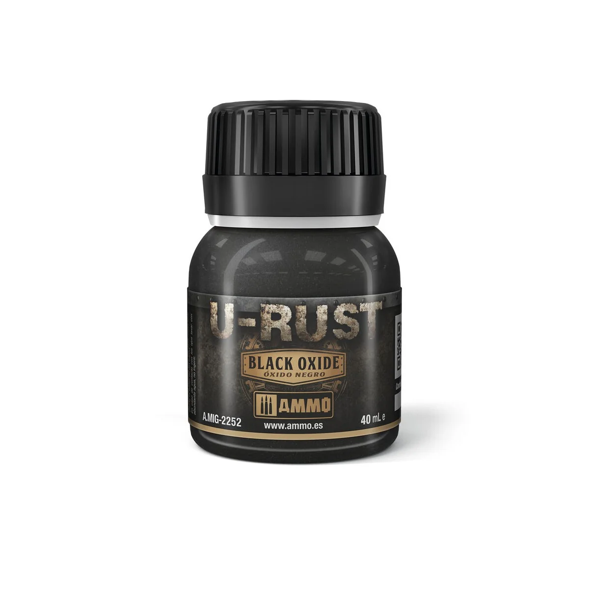 U-RUST Black Oxide (40mL) - AMMO by MIG Jimenez A.MIG-2252
