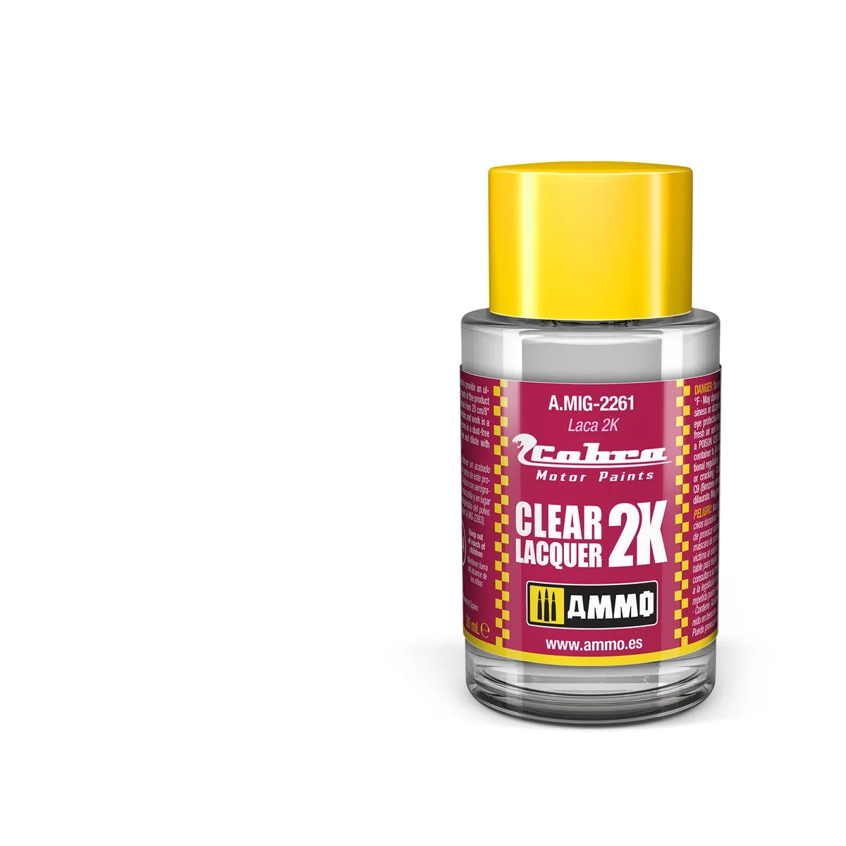 COBRA MOTOR Clear Lacquer 2K - AMMO by MIG Jimenez A.MIG-2261