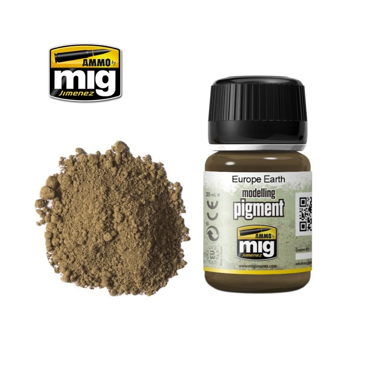 PIGMENT Europe Earth - AMMO by MIG Jimenez A.MIG-3004