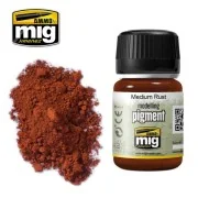 PIGMENT Medium Rust - AMMO by MIG Jimenez A.MIG-3005 PIGMENT Medium Rust - AMMO by MIG Jimenez A.MIG-3005