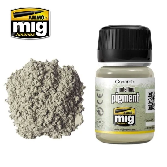 PIGMENT Concrete - AMMO by MIG Jimenez A.MIG-3010 PIGMENT Concrete - AMMO by MIG Jimenez A.MIG-3010
