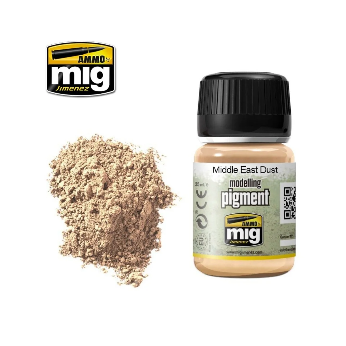 PIGMENT Middle East Dust - AMMO by MIG Jimenez A.MIG-3018