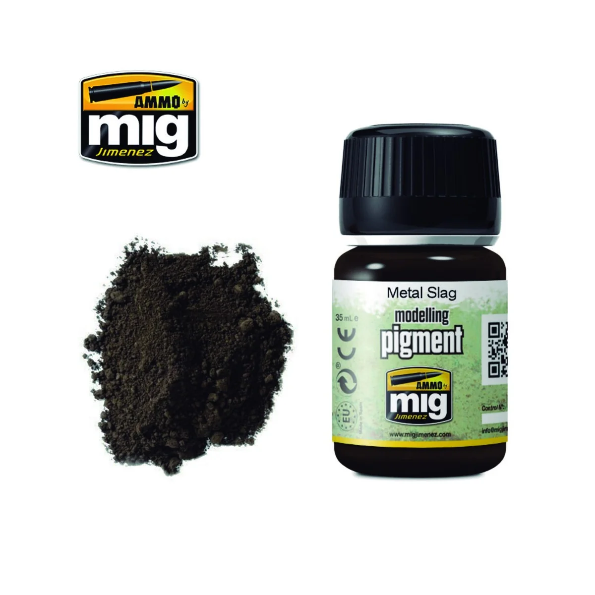 PIGMENT Metal Slag - AMMO by MIG Jimenez A.MIG-3020