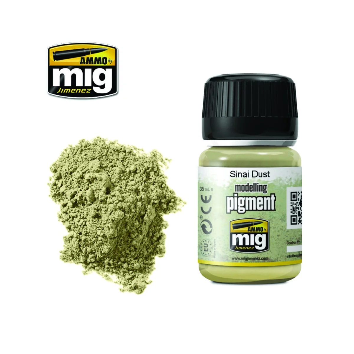 PIGMENT Sinai Dust - AMMO by MIG Jimenez A.MIG-3023