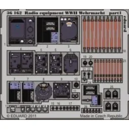 Radio equipment WWII Wehrmacht - colour, 1/35 - Eduard Accessories ...