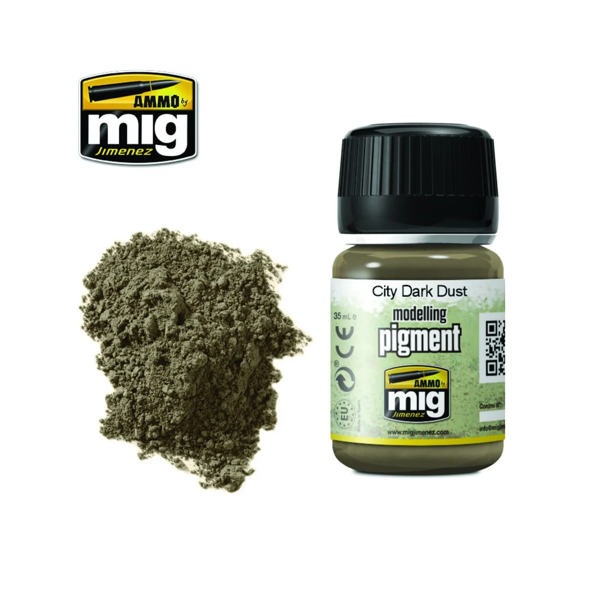 PIGMENT City Dark Dust - AMMO by MIG Jimenez A.MIG-3028