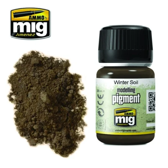 PIGMENT Winter Soil - AMMO by MIG Jimenez A.MIG-3029 PIGMENT Winter Soil - AMMO by MIG Jimenez A.MIG-3029