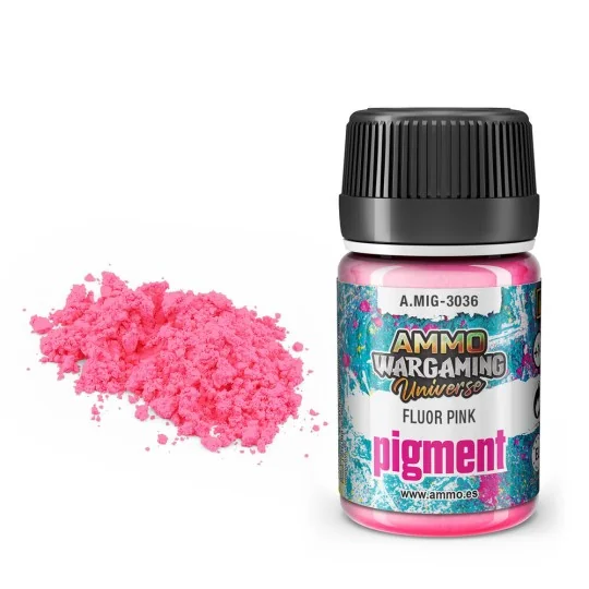 Pigment Fluor Pink - AMMO by MIG Jimenez A.MIG-3036