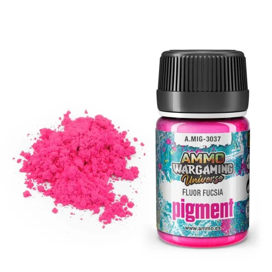 Pigment Fluor Fucsia - AMMO by MIG Jimenez A.MIG-3037 Pigment Fluor Fucsia - AMMO by MIG Jimenez A.MIG-3037
