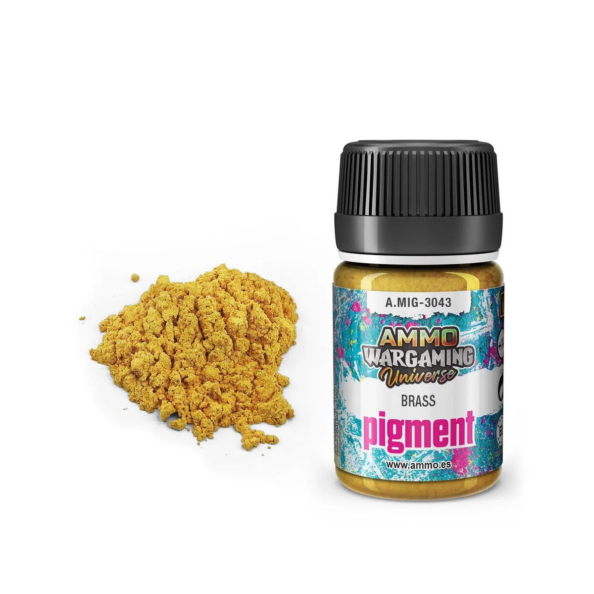 Pigment Brass - AMMO by MIG Jimenez A.MIG-3043