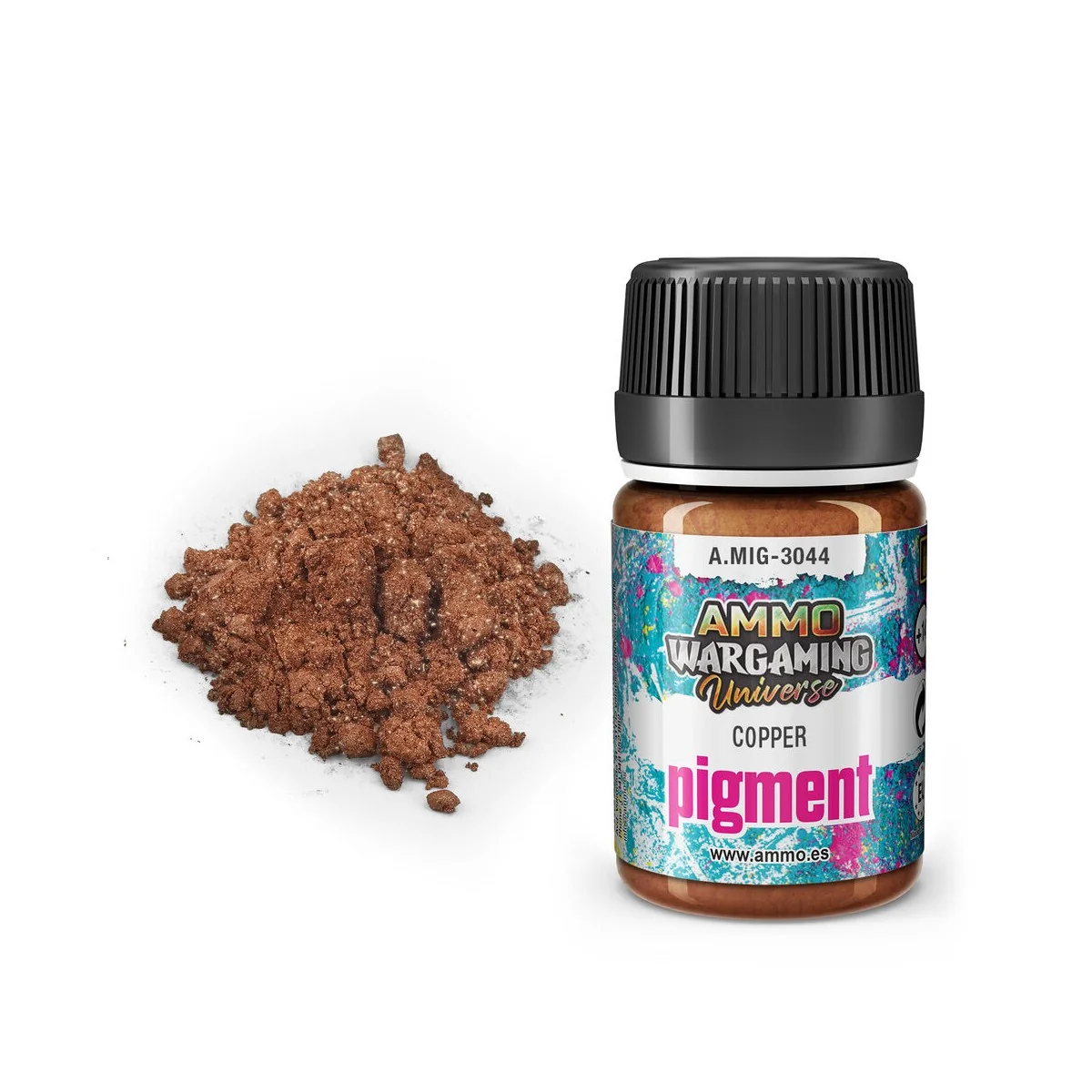 Pigment Copper - AMMO by MIG Jimenez A.MIG-3044 Pigment Copper - AMMO by MIG Jimenez A.MIG-3044