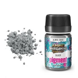 Pigment Silver - AMMO by MIG Jimenez A.MIG-3045