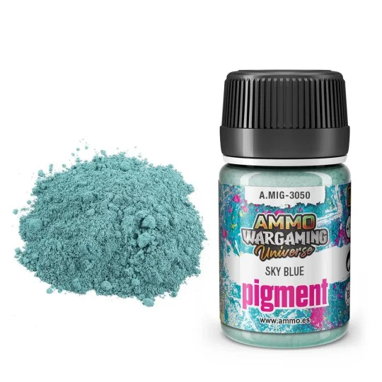 Pigment Sky Blue - AMMO by MIG Jimenez A.MIG-3050 Pigment Sky Blue - AMMO by MIG Jimenez A.MIG-3050