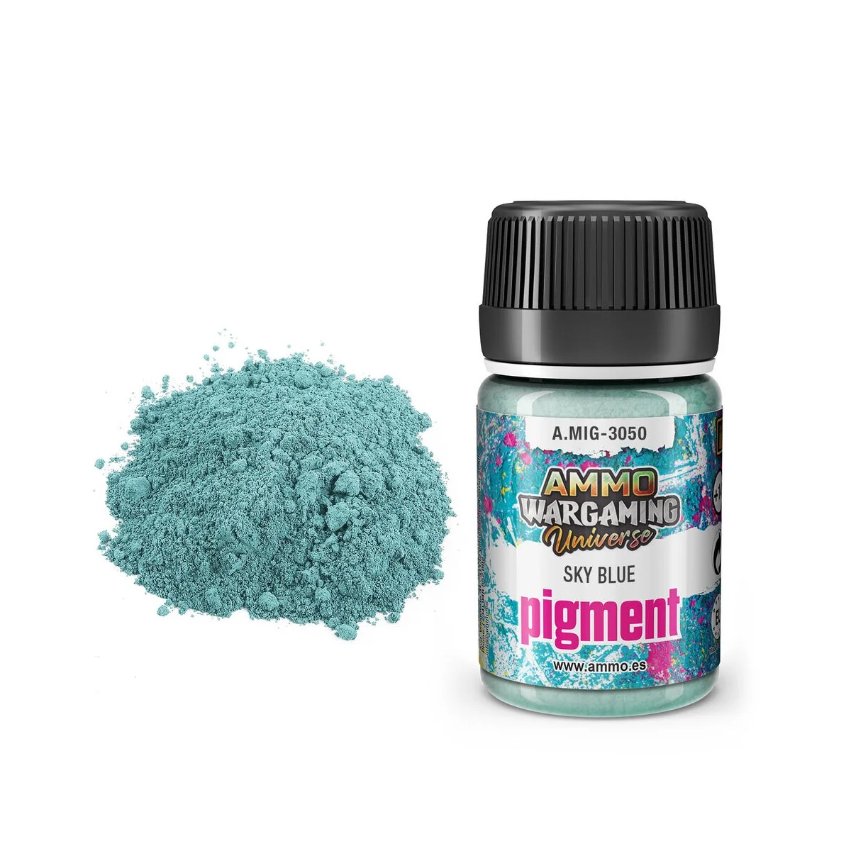 Pigment Sky Blue - AMMO by MIG Jimenez A.MIG-3050 Pigment Sky Blue - AMMO by MIG Jimenez A.MIG-3050