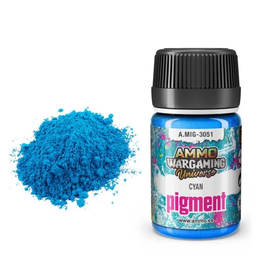Pigment Cyan - AMMO by MIG Jimenez A.MIG-3051
