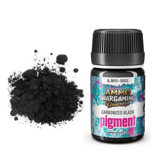 Pigment Carbonized Black - AMMO by MIG Jimenez A.MIG-3052