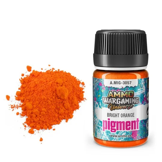 Pigment Bright Orange - AMMO by MIG Jimenez A.MIG-3057 Pigment Bright Orange - AMMO by MIG Jimenez A.MIG-3057