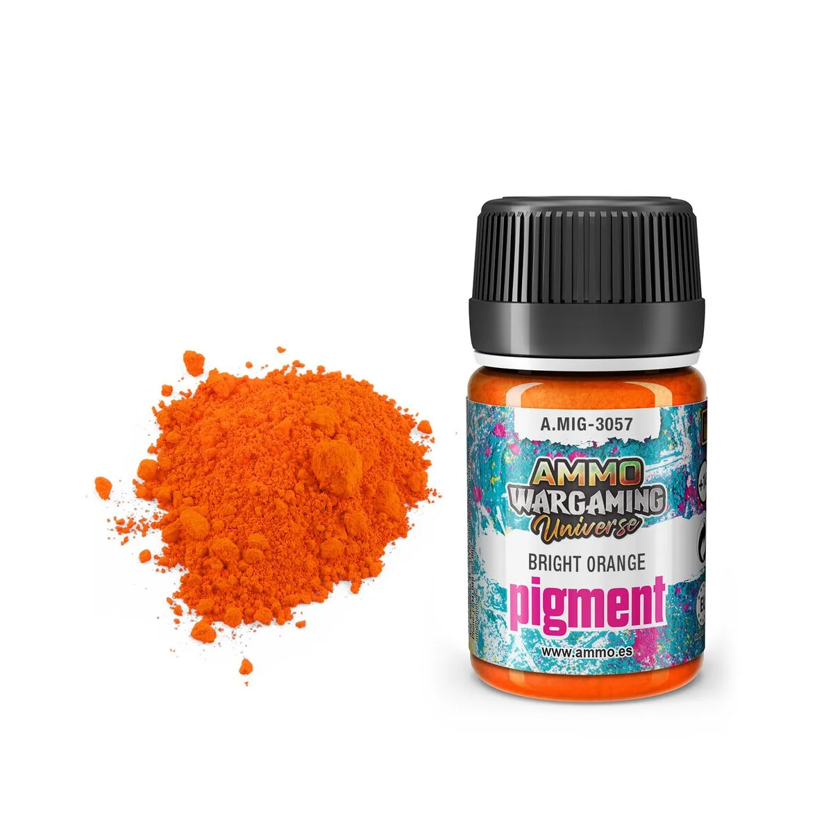 Pigment Bright Orange - AMMO by MIG Jimenez A.MIG-3057 Pigment Bright Orange - AMMO by MIG Jimenez A.MIG-3057