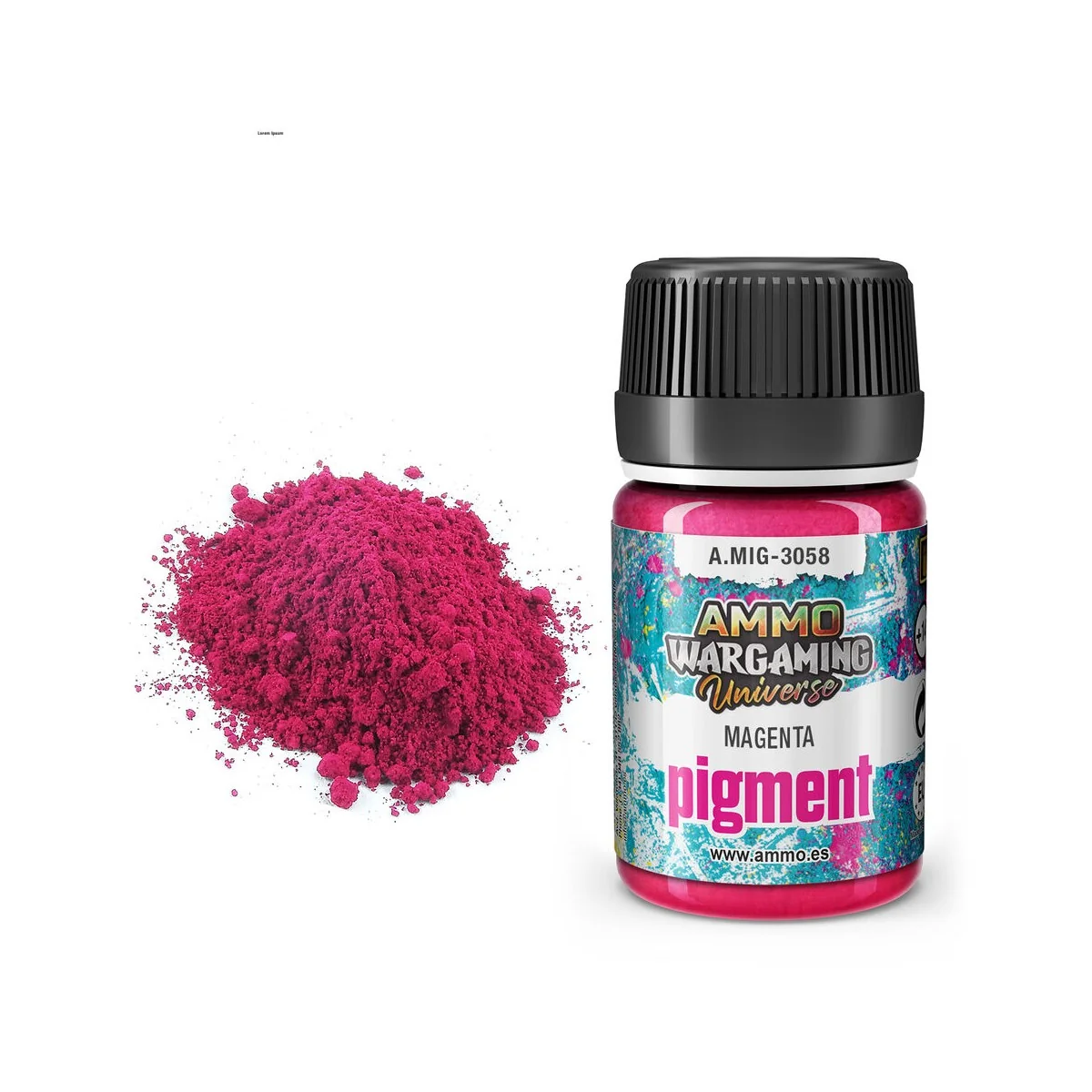 Pigment Magenta - AMMO by MIG Jimenez A.MIG-3058