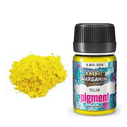 Pigment Yellow - AMMO by MIG Jimenez A.MIG-3059 Pigment Yellow - AMMO by MIG Jimenez A.MIG-3059