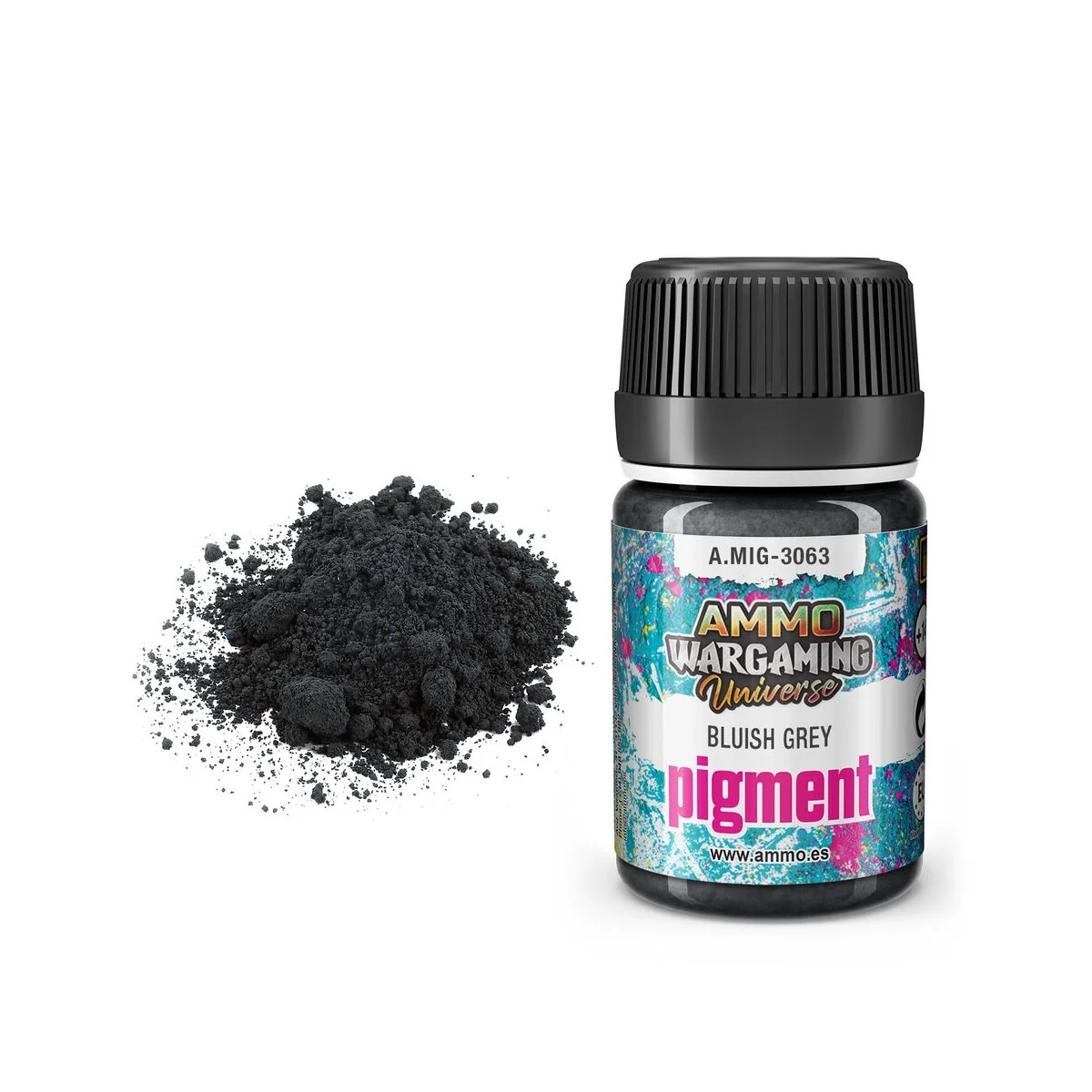 Pigment Bluish Grey - AMMO by MIG Jimenez A.MIG-3063