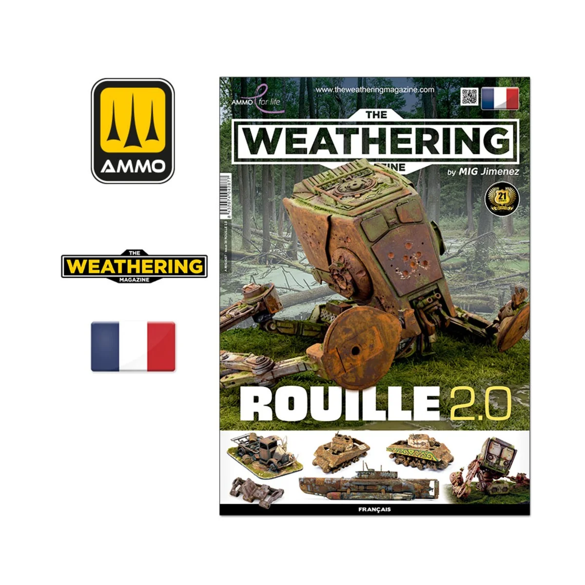 THE WEATHERING MAGAZINE 38 - Rouille 2.0 (Français) - AMMO by MIG J...