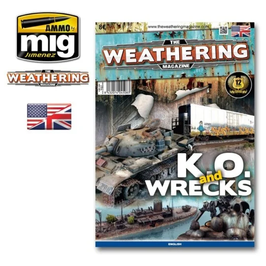 THE WEATHERING MAGAZINE 9 - K.O. and Wrecks (English) - AMMO by MIG...