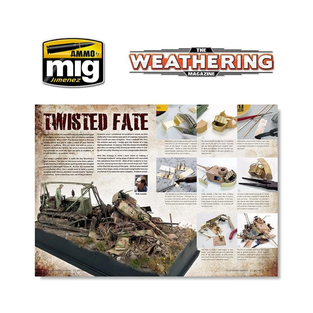 THE WEATHERING MAGAZINE 9 - K.O. and Wrecks (English) - AMMO by MIG...