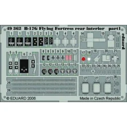 B-17G Flying Fortress rear interior für Revell/Monogram Bausatz, 1/...