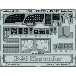 B-26 Marauder interior für Revell/Monogram Bausatz, 1/48 - Eduard A...