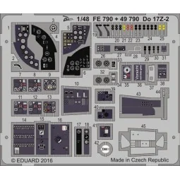 Do 17Z-2 for ICM, 1/48 - Eduard Accessories 49790