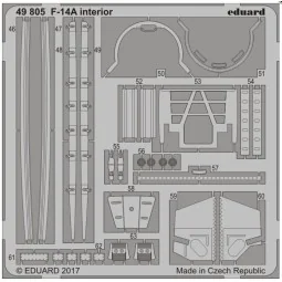 F-14A interior for Tamiya, 1/48 - Eduard Accessories 49805