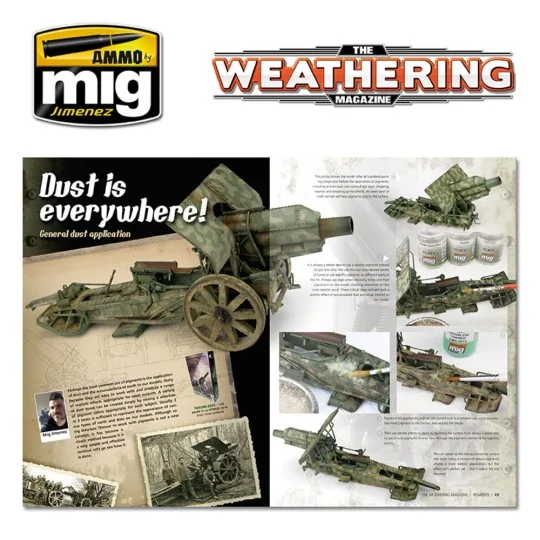 THE WEATHERING MAGAZINE 19 - Pigments (English) - AMMO by MIG Jimen...